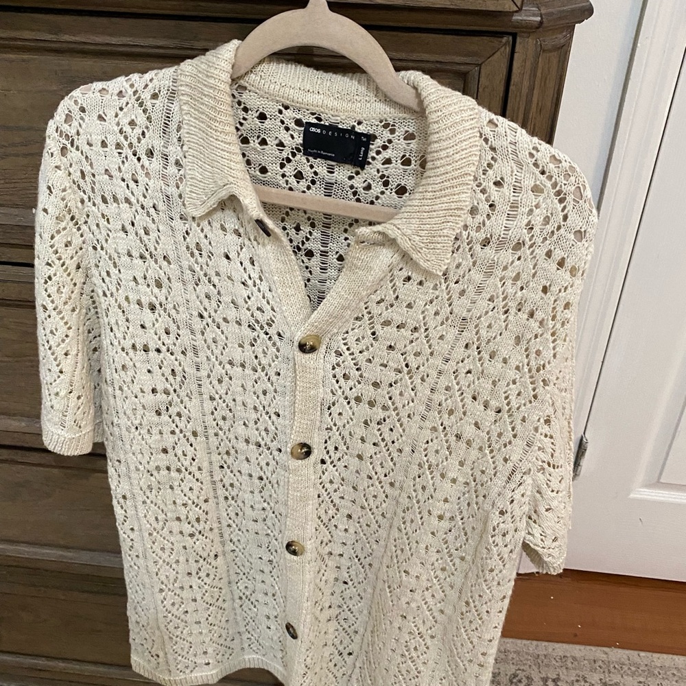 Knitted ASOS shirt